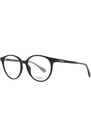 Max&Co. Akcesoria, Kobieta, Czarny, ONE SIZE, Czarne Okulary Optyczne Damskie Styl Okrągły