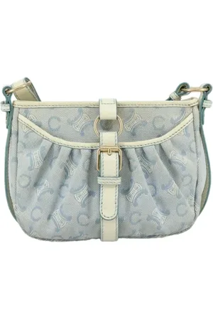 Céline Pre-owned, Kobieta, Niebieski, ONE SIZE, Skóra, Pre-owned Canvas celine-bags