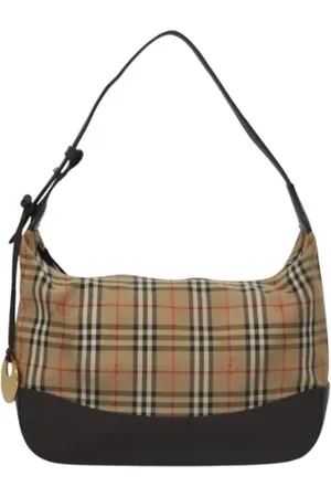 Burberry Pre-owned, Kobieta, Beżowy, ONE SIZE, Skóra, Pre-owned Canvas handbags