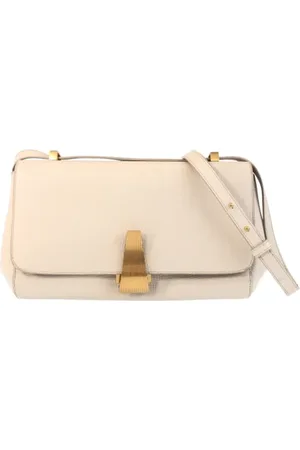 Bottega Veneta Pre-owned, Kobieta, Beżowy, ONE SIZE, Skóra, Pre-owned Leather crossbody-bags