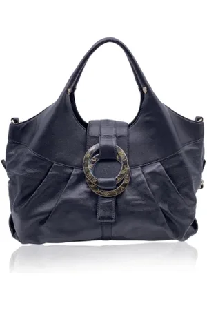 Bvlgari Pre-owned, Kobieta, Czarny, ONE SIZE, Pre-owned Skórzane torebki