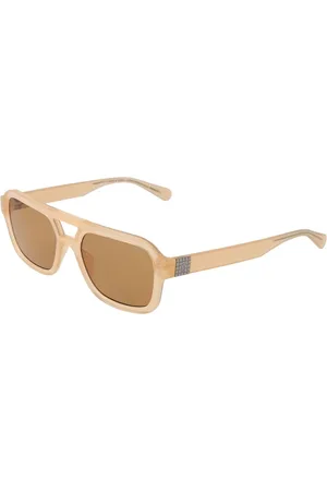 Guess Akcesoria, unisex, Beżowy, ONE SIZE, Beżowe Okulary Aviator
