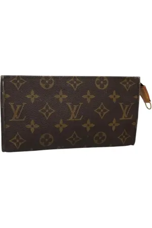 LOUIS VUITTON Pre-owned, Kobieta, brązowy, ONE SIZE, Skóra, Pre-owned Canvas pouches