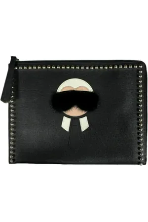 Fendi Pre-owned, Kobieta, Czarny, ONE SIZE, Pre-owned Leather fendi-bags