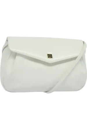 Givenchy Pre-owned, Kobieta, Biały, ONE SIZE, Skóra, Pre-owned skórzane torby na ramię