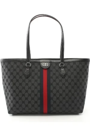 Balenciaga Pre-owned, Kobieta, Szary, ONE SIZE, Skóra, Pre-owned Canvas totes