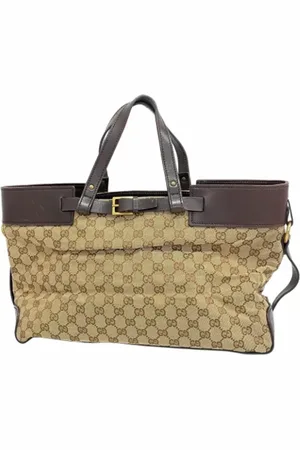 Gucci Pre-owned, Kobieta, brązowy, ONE SIZE, Pre-owned Canvas gucci-bags