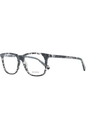 Guess Akcesoria, unisex, Czarny, ONE SIZE, Brązowe Kwadratowe Oprawki Optyczne
