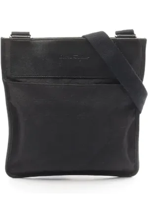 Salvatore Ferragamo Pre-owned, Kobieta, Czarny, ONE SIZE, Skóra, Pre-owned Canvas crossbody-bags