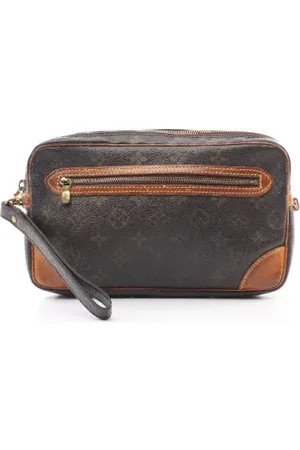 LOUIS VUITTON Pre-owned, Kobieta, brązowy, ONE SIZE, Skóra, Pre-owned Canvas clutches
