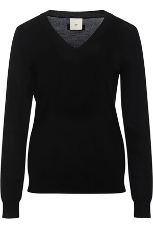 Heartmade Swetry, Kobieta, Czarny, XS, Wygodny i stylowy sweter - Kela z dekoltem