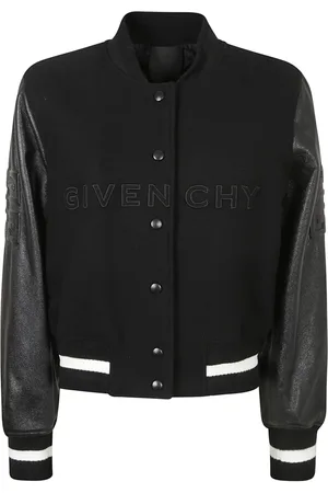 Givenchy Kurtki, Kobieta, Czarny, S, Czarna Kurtka Varsity