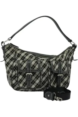 Burberry Pre-owned, Kobieta, Czarny, ONE SIZE, Pre-owned Canvas handbags