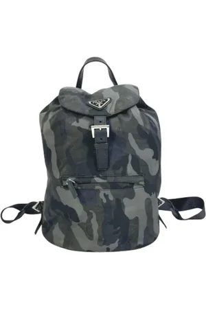 Prada Pre-owned, unisex, Wielobarwność, ONE SIZE, Nylon, Pre-owned Nylon prada-bags