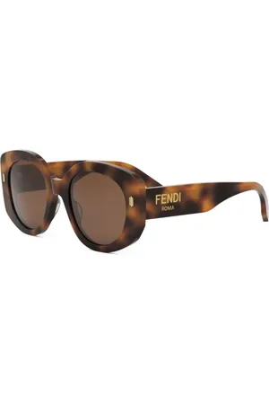 Fendi Akcesoria, unisex, brązowy, ONE SIZE, Skóra, Stylowa torebka crossbody