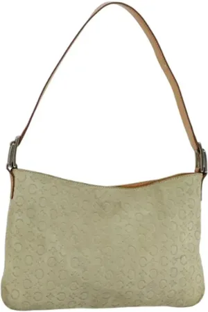 Céline Pre-owned, Kobieta, Szary, ONE SIZE, Skóra, Pre-owned Suede celine-bags