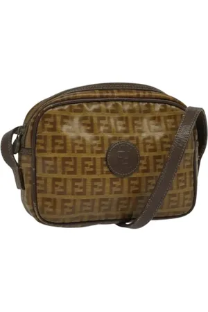 Fendi Pre-owned, Kobieta, brązowy, ONE SIZE, Skóra, Pre-owned Leather fendi-bags