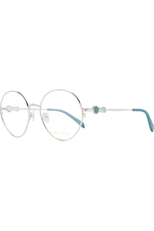 Emilio Pucci Akcesoria, Kobieta, Różowy, ONE SIZE, Kobiety Optyczne Okulary w Kolorze Różowego Złota