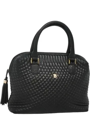 Bally Pre-owned, Kobieta, Czarny, ONE SIZE, Skóra, Pre-owned Skórzane torebki