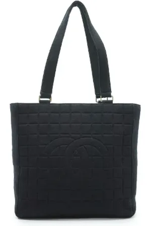 CHANEL Pre-owned, Kobieta, Czarny, ONE SIZE, Pre-owned Canvas handbags