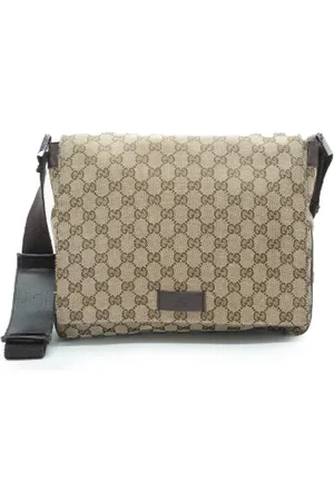 Gucci Pre-owned, Kobieta, brązowy, ONE SIZE, Pre-owned Canvas handbags