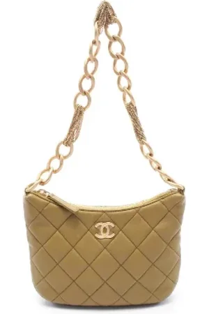 CHANEL Pre-owned, Kobieta, Zielony, ONE SIZE, Skóra, Pre-owned Leather crossbody-bags