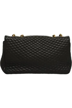 Bally Pre-owned, Kobieta, Czarny, ONE SIZE, Skóra, Pre-owned Skórzane torebki
