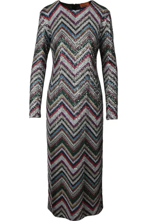 Missoni Sukienki, Kobieta, Wielobarwność, S, Sukienka damska