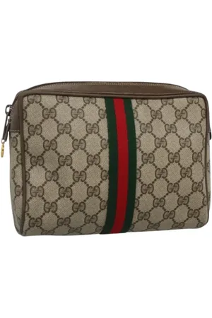 Gucci Pre-owned, Kobieta, Beżowy, ONE SIZE, Skóra, Pre-owned Leather clutches