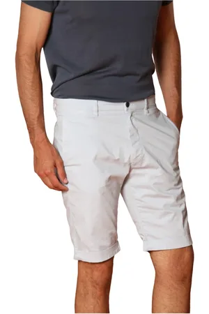 Masons Szorty, Mężczyzna, Niebieski, 2XL, Bawełna, Eleganckie szorty bermuda chino w błękicie