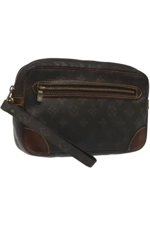 LOUIS VUITTON Pre-owned, Kobieta, brązowy, ONE SIZE, Skóra, Pre-owned Canvas clutches