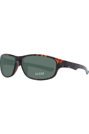 Guess Akcesoria, unisex, brązowy, ONE SIZE, Brązowe Unisex Okulary Przeciwsłoneczne Styl Prostokątny