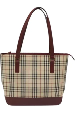 Burberry Pre-owned, Kobieta, Beżowy, ONE SIZE, Skóra, Pre-owned Canvas handbags
