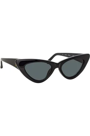 The Attico Akcesoria, unisex, Czarny, ONE SIZE, Autentyczne Okulary Dora z Najwyższą Jakością