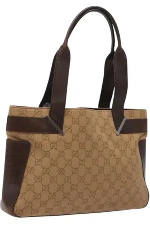 Gucci Pre-owned, Kobieta, brązowy, ONE SIZE, Skóra, Pre-owned Canvas gucci-bags