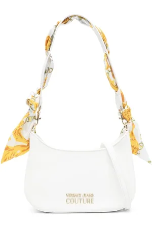 VERSACE Torebki, Kobieta, Biały, ONE SIZE, Biała Torba na Ramię dla Kobiet