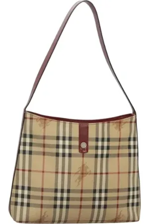 Burberry Pre-owned, Kobieta, Beżowy, ONE SIZE, Skóra, Pre-owned Skórzane torebki