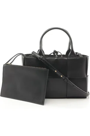 Bottega Veneta Pre-owned, Kobieta, Czarny, ONE SIZE, Skóra, Pre-owned Leather totes