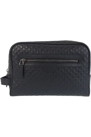 Gucci Pre-owned, Mężczyzna, Czarny, ONE SIZE, Skóra, Pre-owned Leather gucci-bags