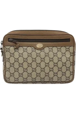 Gucci Pre-owned, Kobieta, Beżowy, ONE SIZE, Skóra, Pre-owned Leather clutches