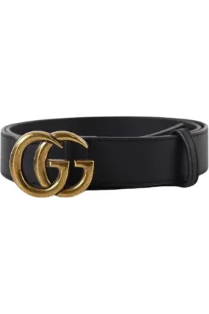 Gucci Pre-owned, Kobieta, Czarny, ONE SIZE, Skóra, Pre-owned Leather belts