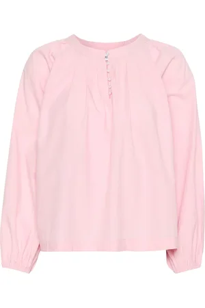 Saint Tropez Bluzki, Kobieta, Różowy, XS, Bawełna, Kobieca Bluzka Nectar