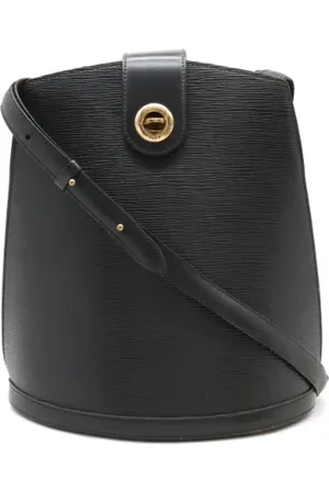 LOUIS VUITTON Pre-owned, Kobieta, Czarny, ONE SIZE, Skóra, Pre-owned skórzane torby na ramię