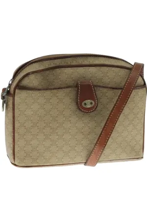 Céline Pre-owned, Kobieta, Beżowy, ONE SIZE, Skóra, Pre-owned Canvas celine-bags