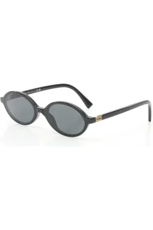 Miu Miu Pre-owned, Kobieta, Czarny, ONE SIZE, Pre-owned Plastic sunglasses