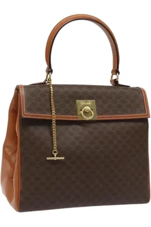 Céline Pre-owned, Kobieta, brązowy, ONE SIZE, Skóra, Pre-owned Skórzane torebki