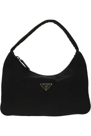 Prada Pre-owned, Kobieta, Czarny, ONE SIZE, Pre-owned Canvas prada-bags