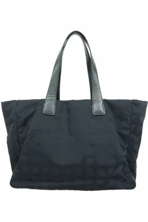CHANEL Pre-owned, Kobieta, Czarny, ONE SIZE, Nylon, Pre-owned Nylon chanel-bags