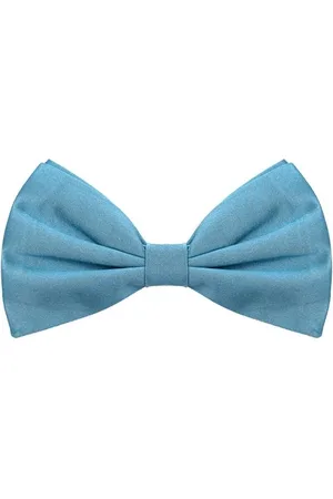 Dolce & Gabbana Akcesoria, Mężczyzna, Niebieski, ONE SIZE, Komplet Jedwabnej Krawatki i Muszki w Jasnym Niebieskim