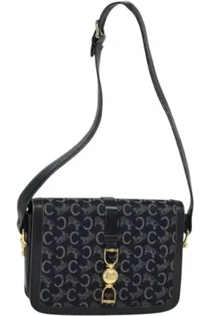 Céline Pre-owned, Kobieta, Niebieski, ONE SIZE, Skóra, Pre-owned Canvas celine-bags